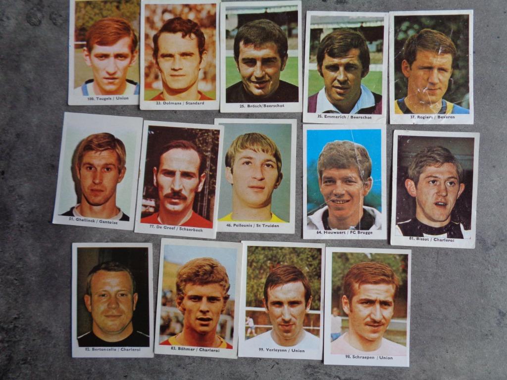 IMAGES FOOT DES ANNÉES 1960 EDITEUR RIZLA 14x, Envoi