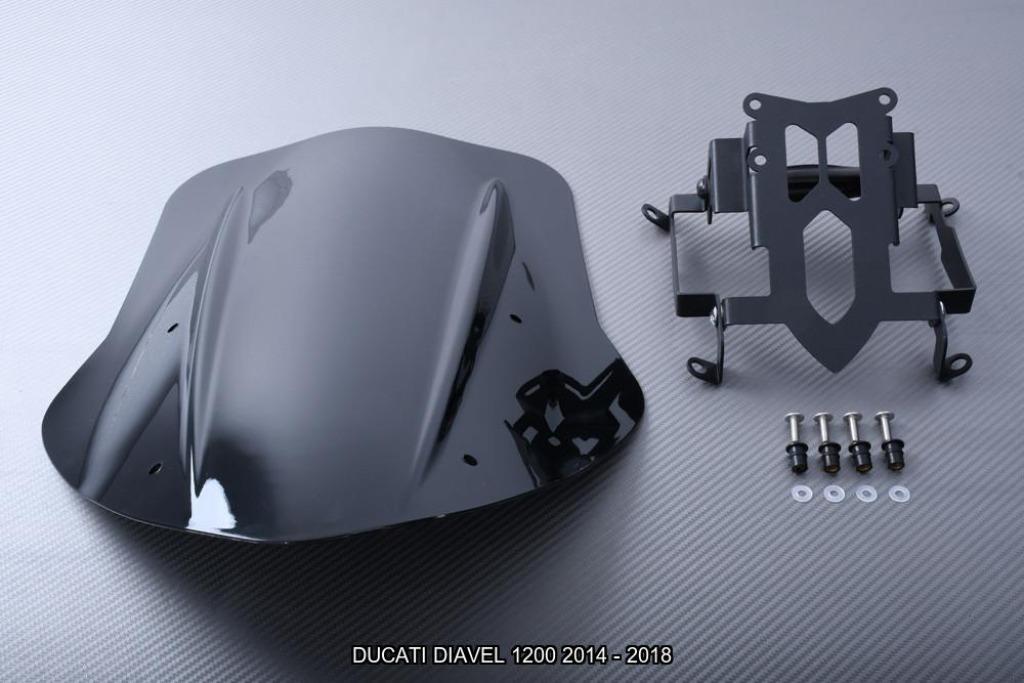 Windscherm DUCATI DIAVEL 1200 2014 - 2018, Ophalen of Verzenden, Nieuw