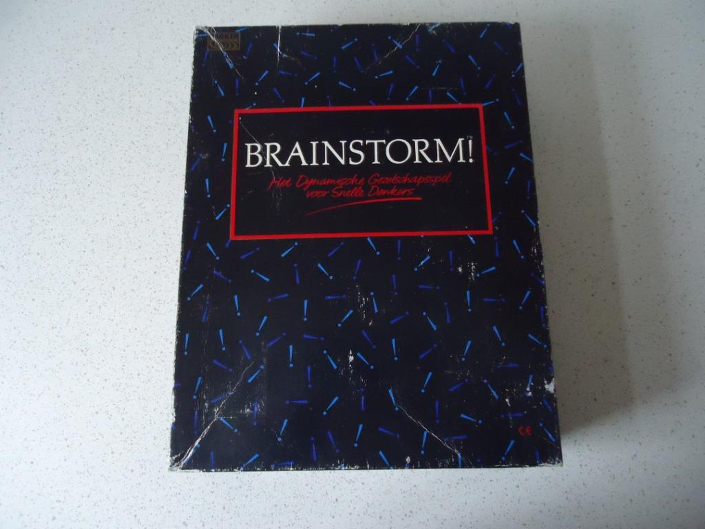 "Brainstorm" van Parker in nieuwe en onbespeelde staat !, Een of twee spelers, Ophalen of Verzenden, Zo goed als nieuw, Parker