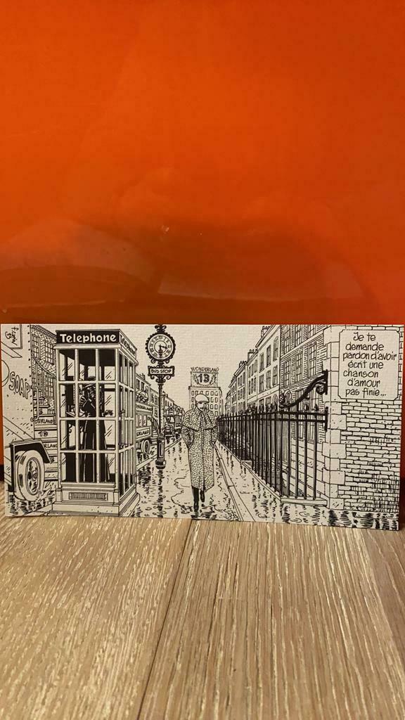 Carin , victor sackville , kaart stripwinkel wonderland, Enlèvement, Neuf