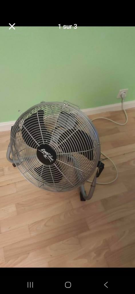 Gros ventilateur portable Rhino Expert Line, Ophalen of Verzenden, Zo goed als nieuw, Vloerventilator