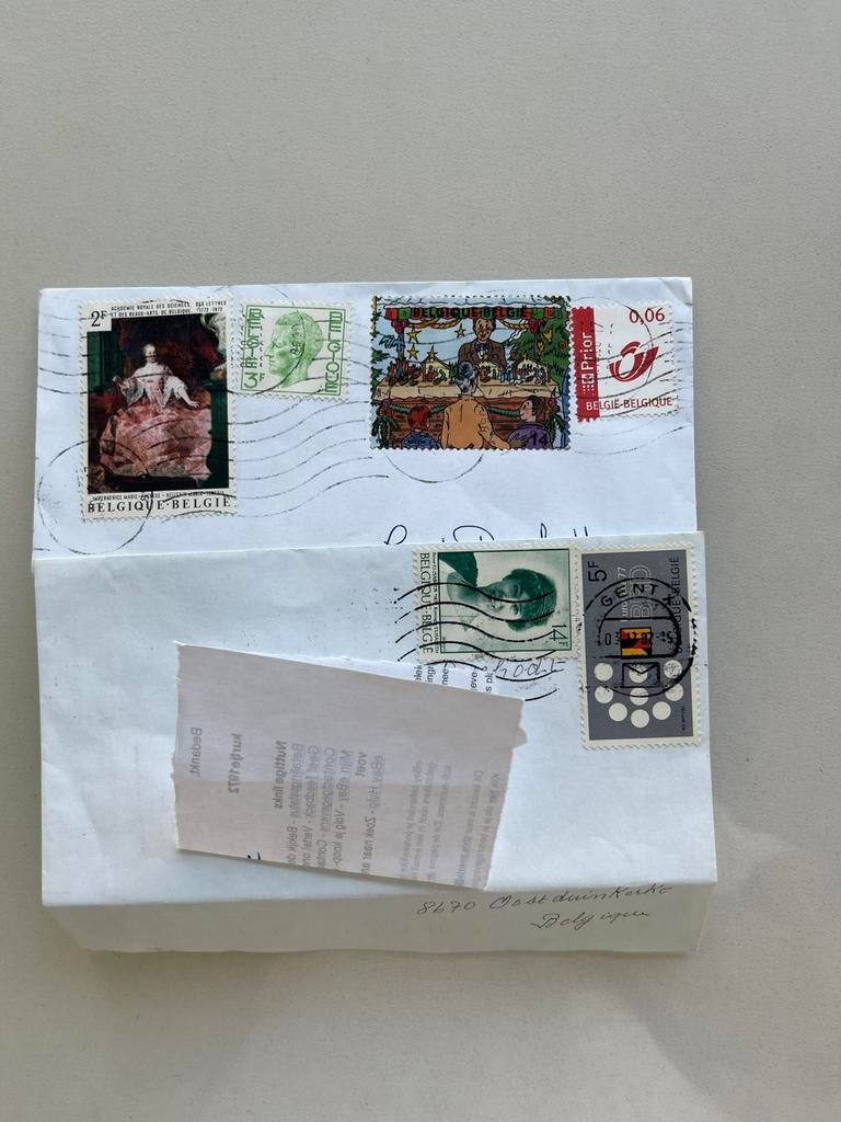 Afgestempelde postzegels, Timbres & Monnaies, Lettres & Enveloppes | Étranger, Enlèvement ou Envoi