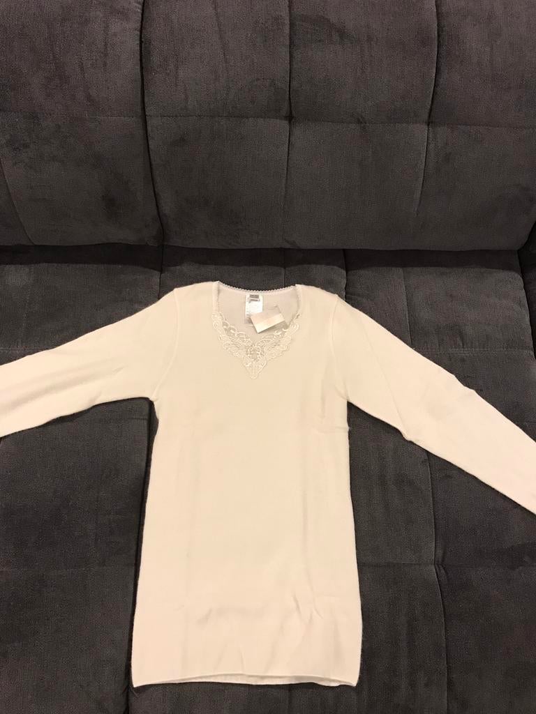 A vendre pull, Vêtements | Femmes, Enlèvement ou Envoi, Blanc, Taille 42/44 (L), Neuf