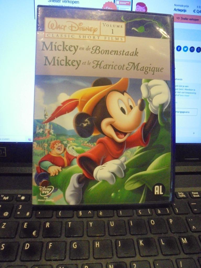 Mickey en de Bonenstaak, Ophalen of Verzenden, Gebruikt