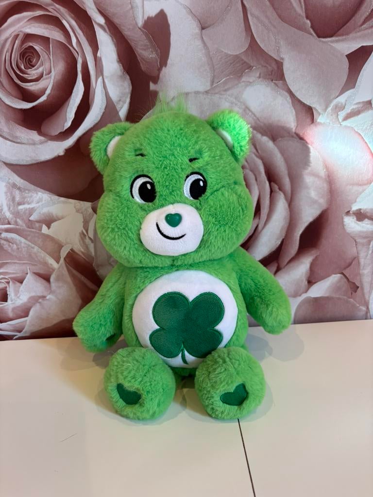 Care Bears - Good Luck Bear, Kinderen en Baby's, Speelgoed | Knuffels en Pluche, Ophalen of Verzenden, Zo goed als nieuw, Beer