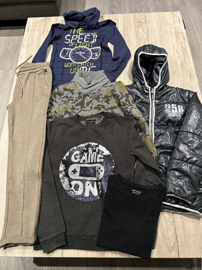 Pakket jongen Winter maat 146 - 152, Gebruikt, JBC, Ophalen of Verzenden, Setje