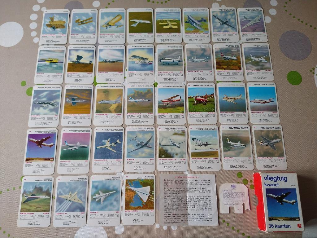Vliegtuigen: oud" Vliegtuig kwartet " Jumbo - Volledig, Verzamelen, Ophalen