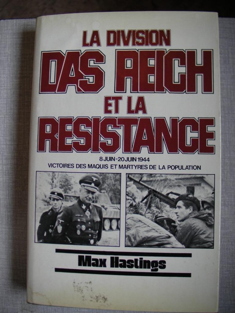 Livre: La division Das Reich et la Résistance, Collections, Enlèvement, Armée de terre, Livre ou Revue