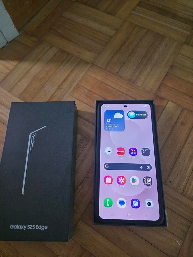 Samsung Galaxy S25 Edge, als nieuw met garantie, Telecommunicatie, Mobiele telefoons | Samsung, Ophalen of Verzenden