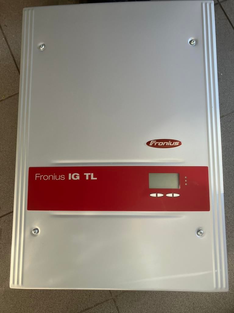 Fronius omvormer zonnepanelen, Ophalen, Gebruikt