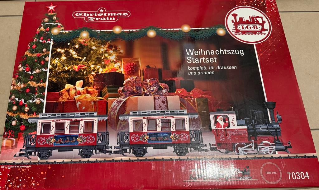 Christmas Train LGB - Train de Noël, Enlèvement, Comme neuf, Set de Trains, LGB
