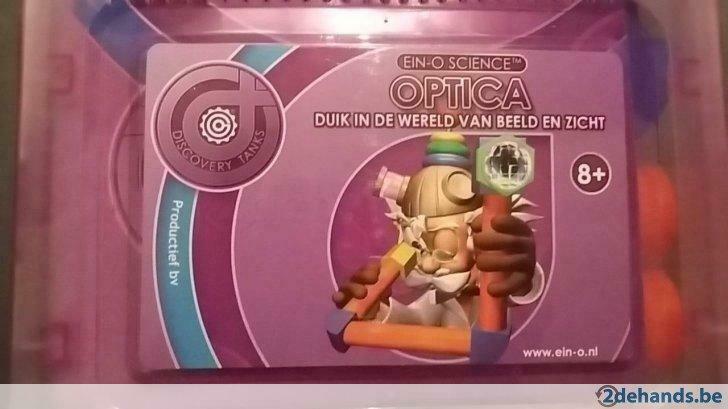 eino-science optica: al spelend leren en experimenteren, Ophalen, Zo goed als nieuw, Ontdekken