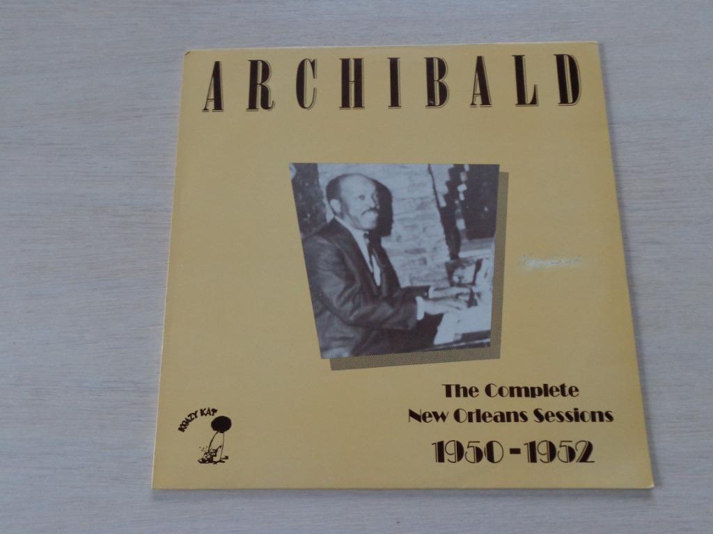 Archibald – The Complete New Orleans Sessions 1950-1952, Gebruikt, 1980 tot heden, Ophalen of Verzenden, 12 inch