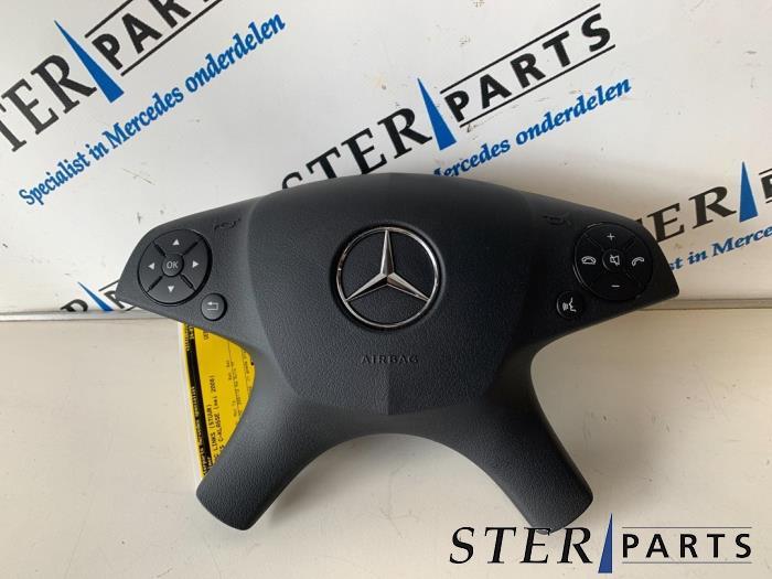 Airbag gauche (volant) d'un Mercedes C-Klasse, 3 mois de garantie, Utilisé, -, -