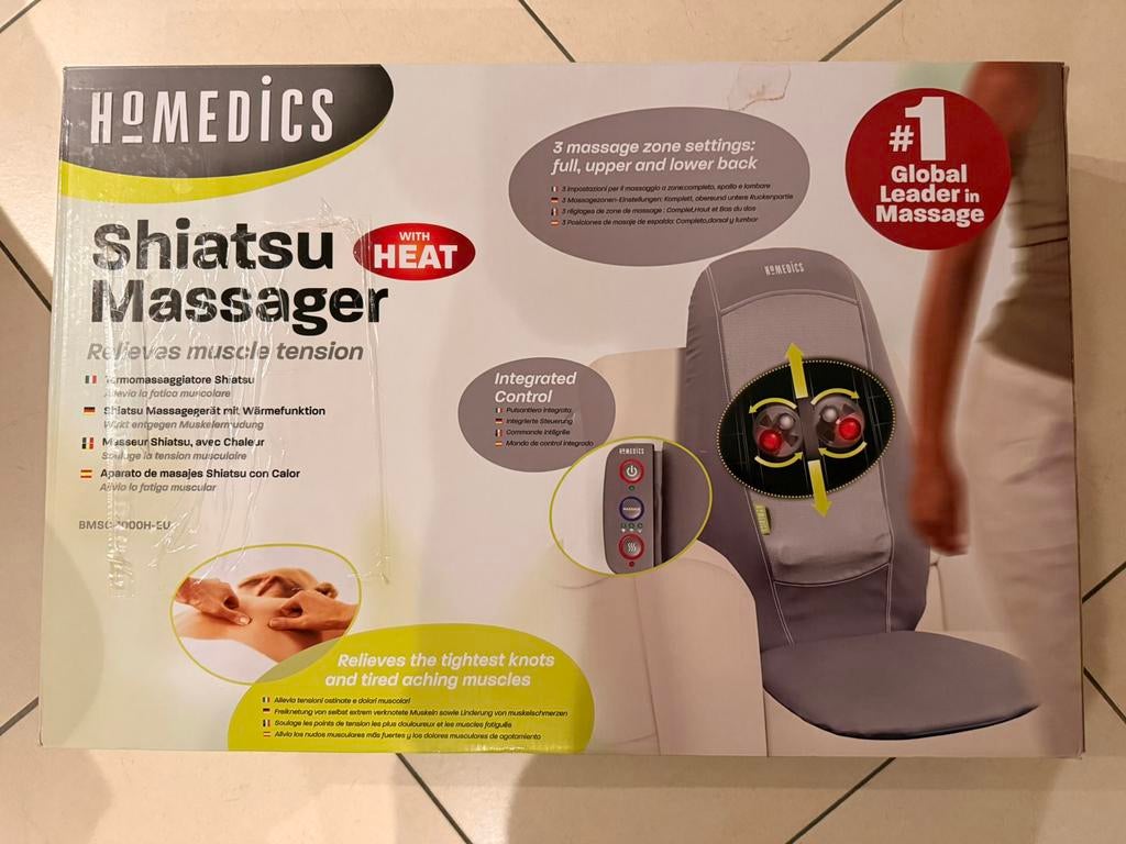 Shiatsu massager, Sport en Fitness, Massageproducten, Ophalen, Zo goed als nieuw