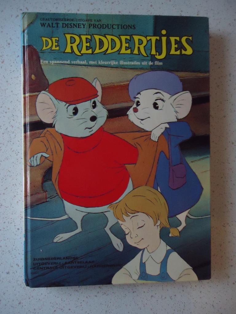 Ilustratieboek van Walt Disney "De Reddertjes ", Boeken, Ophalen of Verzenden, Gelezen, Walt Disney, Sprookjes