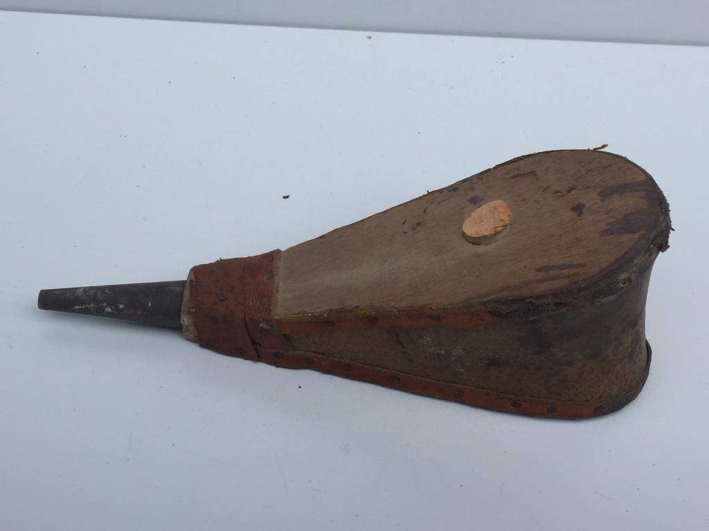Souffleur ancien pour poudres ex soufre 17 cm L, Antiquités & Art, Enlèvement ou Envoi