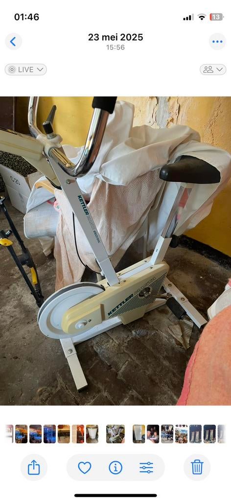 Home trainer KETTLER!, Ophalen, Gebruikt