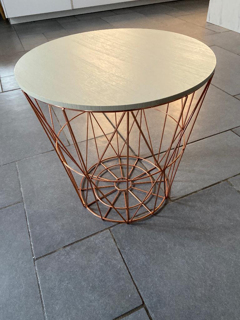 Petite table d appoint, Rond, Moins de 55 cm, Comme neuf, Enlèvement