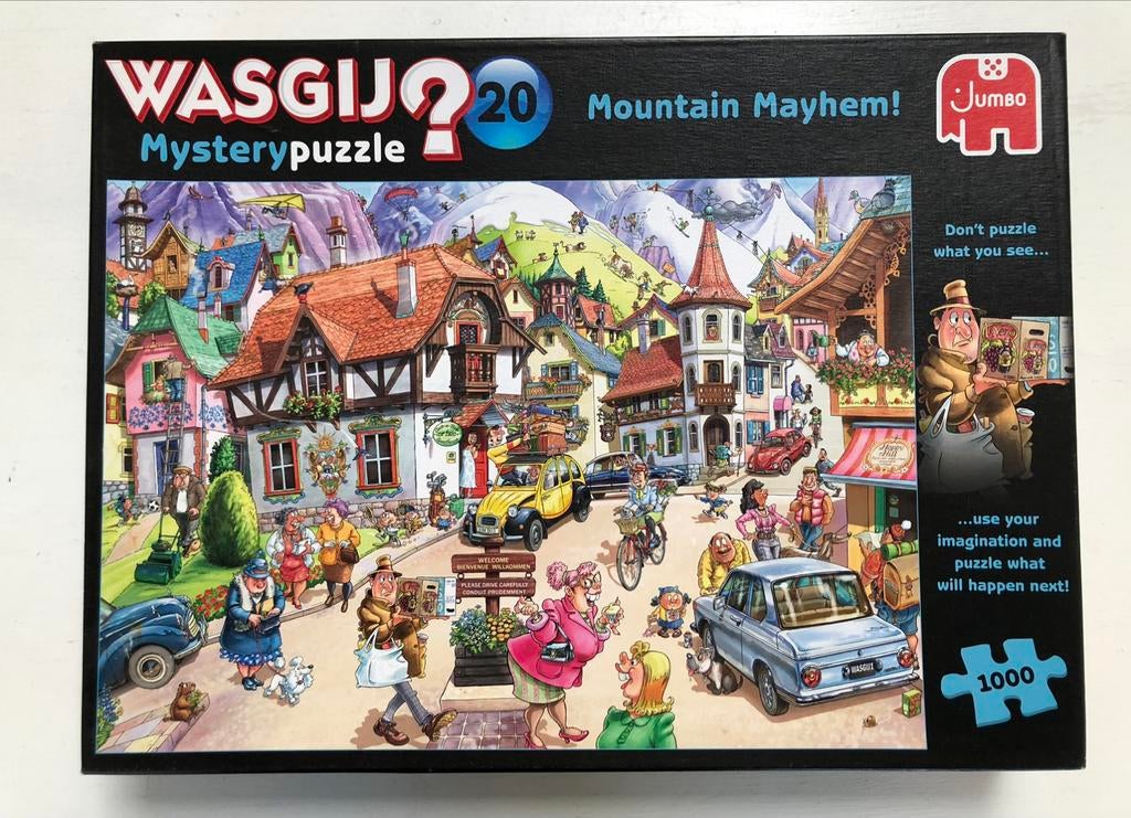 puzzle wasgij? 1000 pièces mystère 20, Enlèvement ou Envoi, 500 à 1500 pièces, Comme neuf, Puzzle