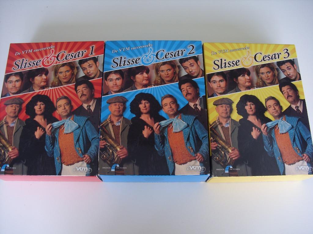 DVD-box Slisse&César, Cd's en Dvd's, Dvd's | Nederlandstalig, Zo goed als nieuw, Boxset, Alle leeftijden, Ophalen of Verzenden