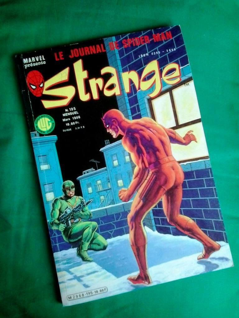 Strange, le journal de Spiderman - n°195 / Mars 1986, Une BD, Enlèvement ou Envoi, Utilisé