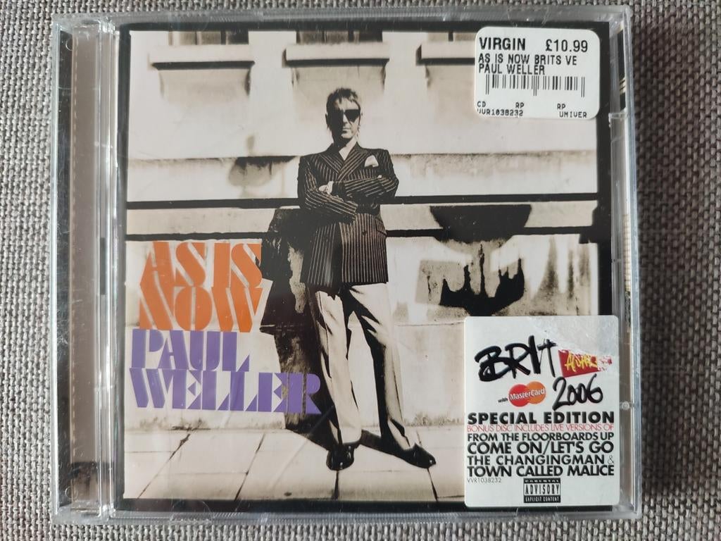 2-CD : PAUL WELLER - AS IS NOW  Special Edition, Ophalen of Verzenden, Zo goed als nieuw