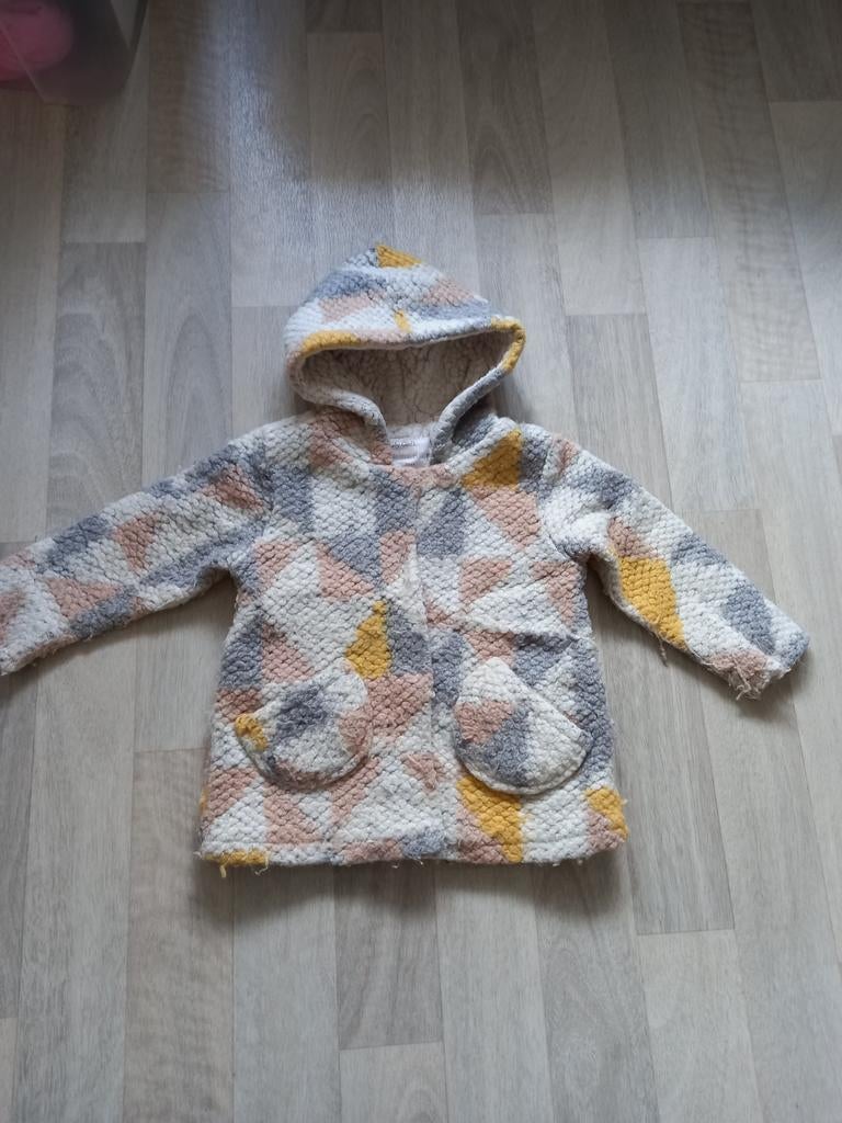 Mantel Zara maat 98, Kinderen en Baby's, Kinderkleding | Maat 98, Gebruikt, Meisje, Ophalen of Verzenden, Zara