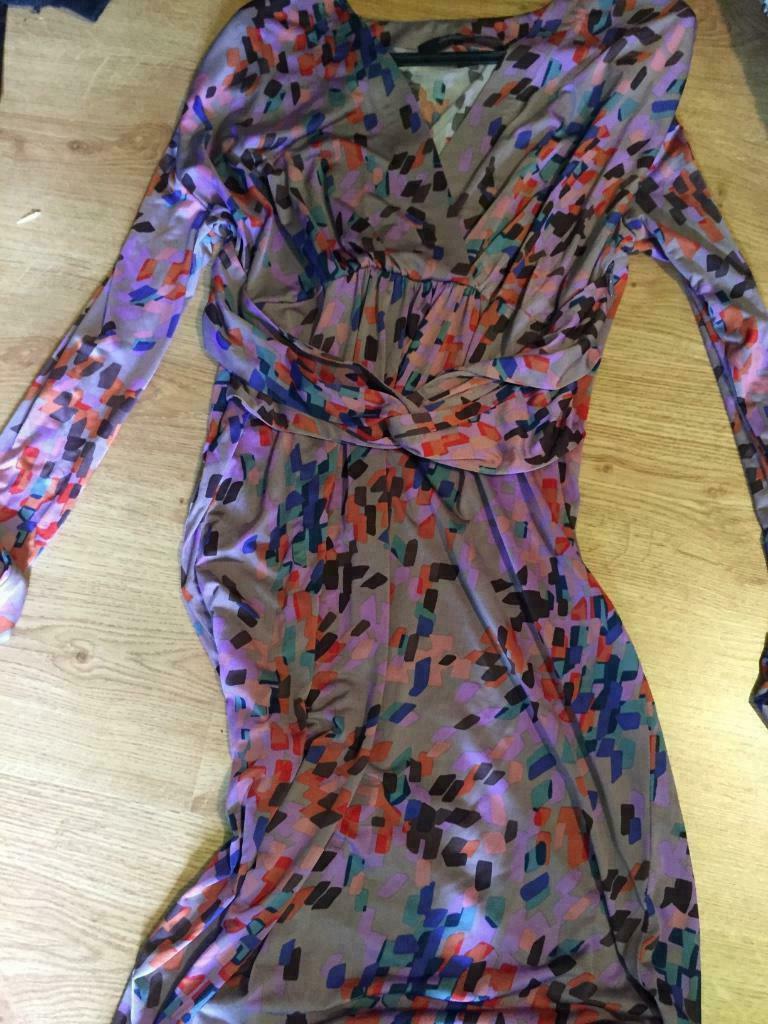 Talking French jurk maat 40, Kleding | Dames, Jurken, Maat 38/40 (M), Talking French, Paars, Ophalen of Verzenden