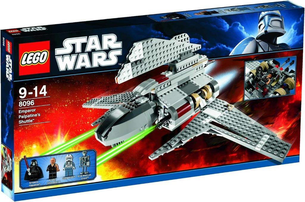LEGO Star Wars Emperor Palpatine's Shuttle - 8096, Ophalen of Verzenden, Zo goed als nieuw, Complete set, Lego