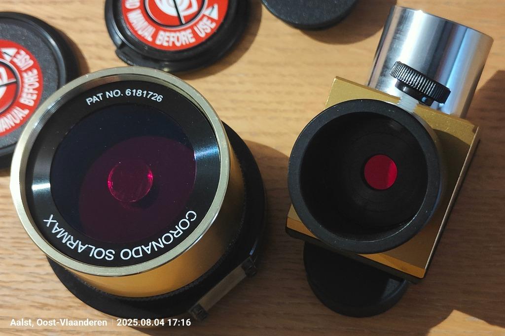 Coronado Solarmax II 40 mm avec BF10, Enlèvement, Comme neuf, Moins de 80 mm, Télescope réfracteur (lentilles)