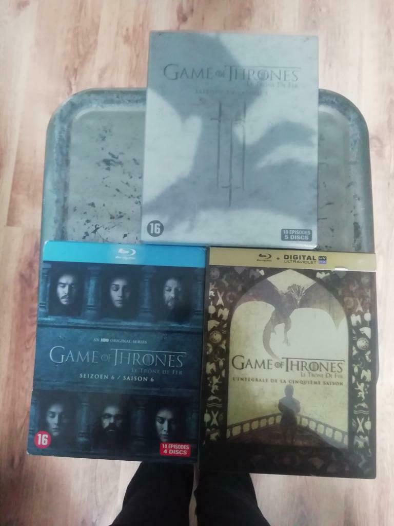 Game of Thrones op bluray (seizoen 1 tot en met 6), Enlèvement ou Envoi, Drame, Coffret