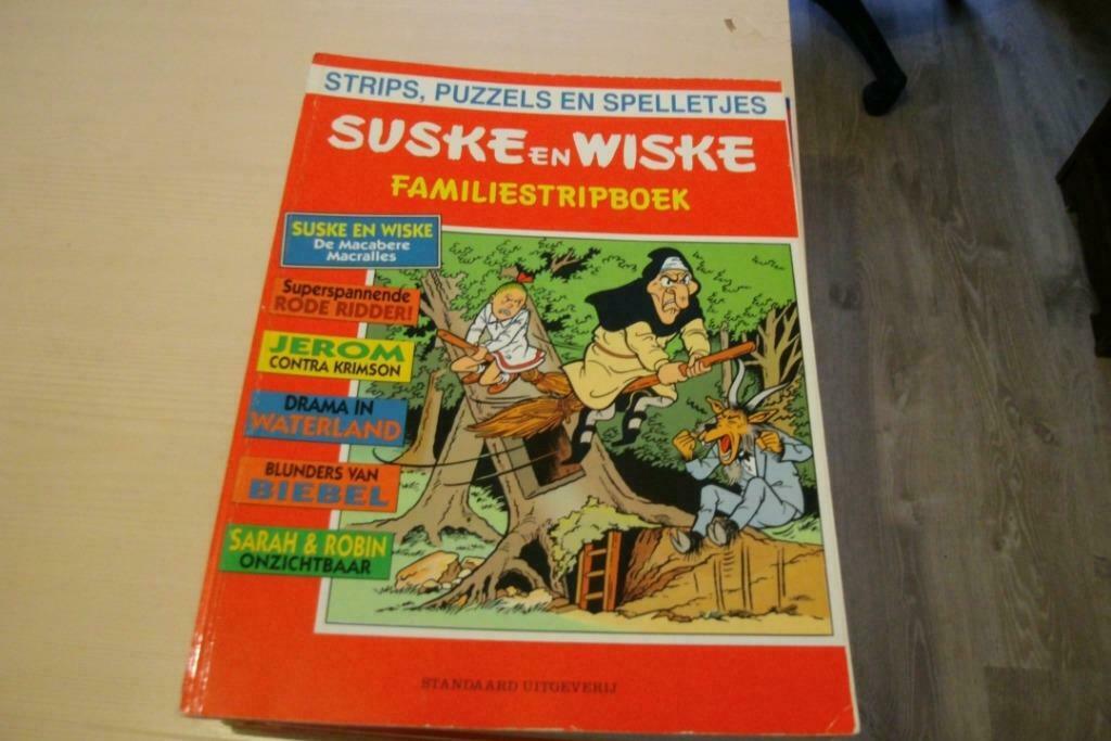 suske en wiske   familiestripboek, Eén stripboek, Ophalen of Verzenden, Zo goed als nieuw