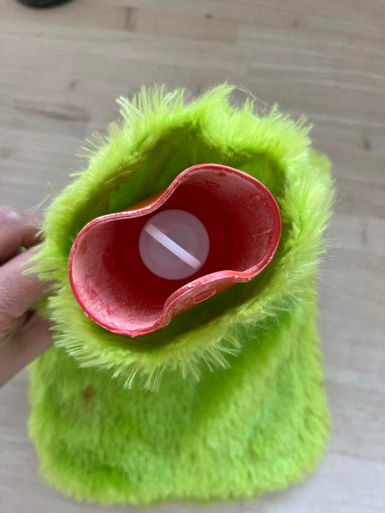 Warmwaterkruik met hoes kat, Ophalen, Zo goed als nieuw