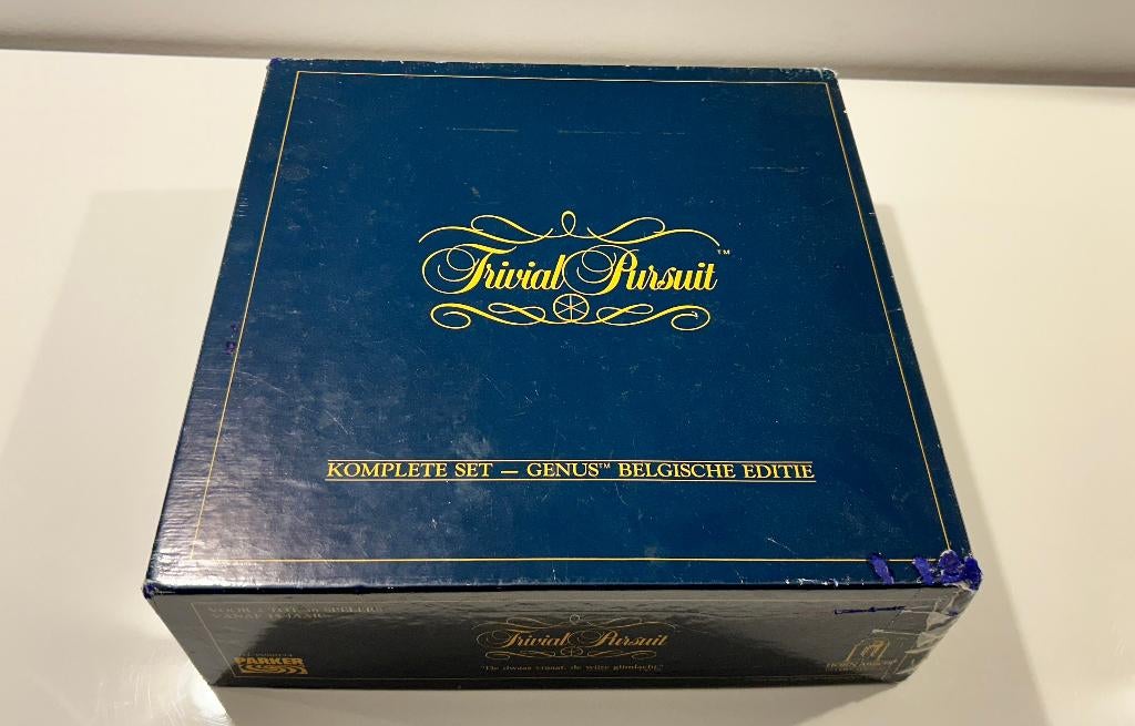 Parker Trivial Pursuit, Hobby en Vrije tijd, Vijf spelers of meer, Ophalen of Verzenden, Zo goed als nieuw, Parker