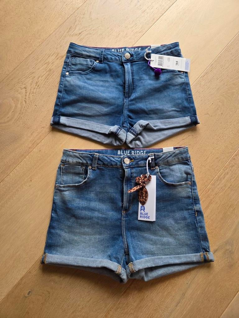 Blue ridge jeans short - maat 164 (nieuw), Broek, Meisje, Nieuw, Ophalen of Verzenden