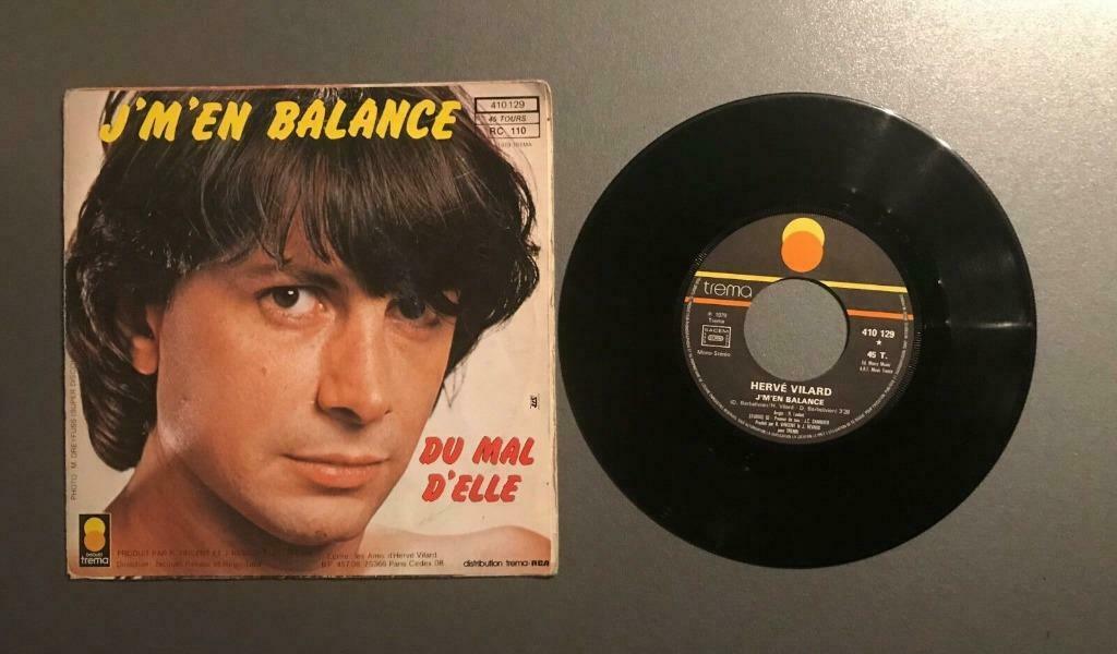 Vinyle de Hervé Vilard, Enlèvement ou Envoi, Utilisé, Autres genres