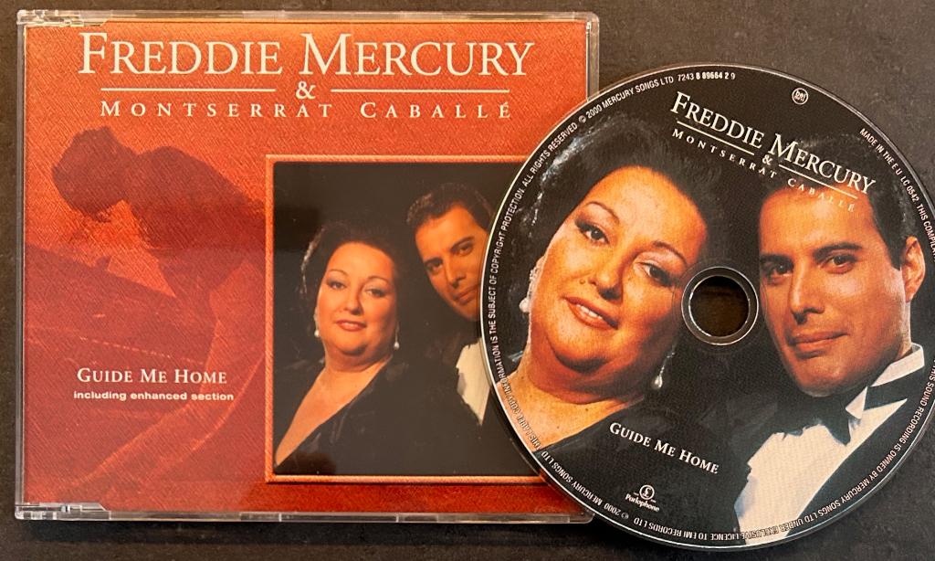 FREDDIE MERCURY & MONTSERRAT CABALLÉ - Guide me home (maxi), Cd's en Dvd's, Verzenden, Zo goed als nieuw