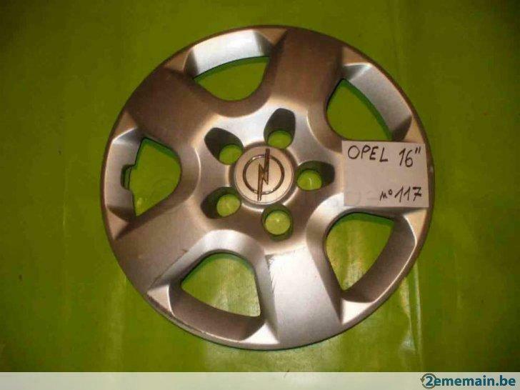 enjoliveur OPEL 16''( n°117)+( n°109-297-309-314) 5 pc, Autos : Pièces & Accessoires, Enlèvement ou Envoi, 16 pouces, Utilisé