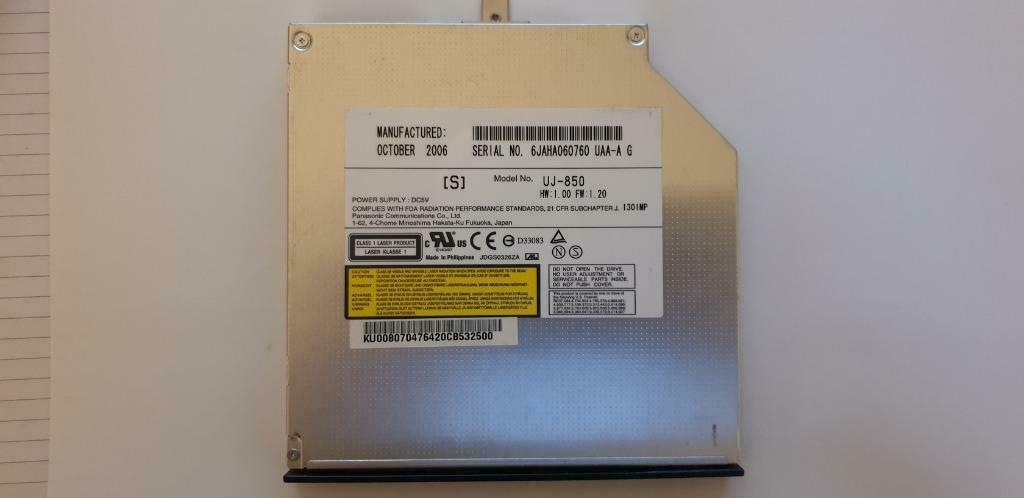 LECTEUR CD/DVD RW UJ-850, Enlèvement ou Envoi, Dvd, Interne, Utilisé