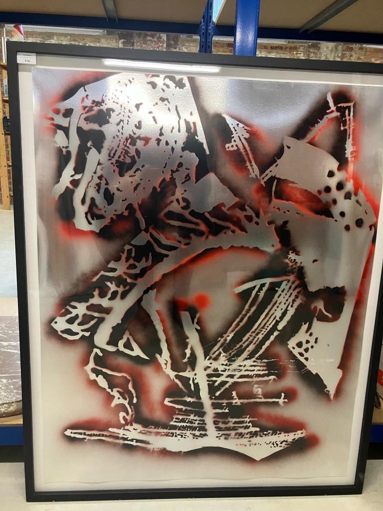 art contemporain, Enlèvement