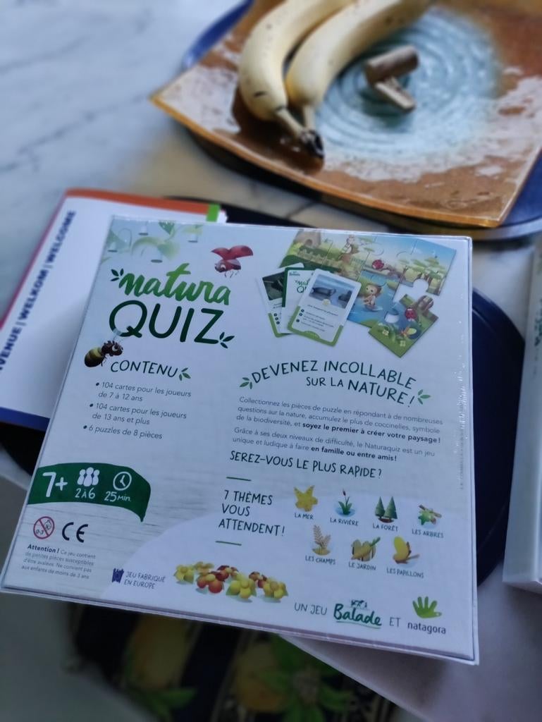 Jeu de quiz natura, Neuf