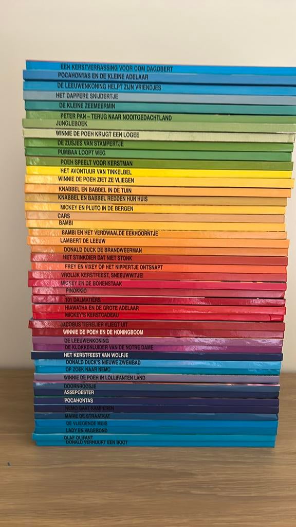 Assortiment Disney boekenclub: 46 boeken, Boeken, Kinderboeken | Jeugd | onder 10 jaar, Ophalen, Zo goed als nieuw, Disney Boekenclub