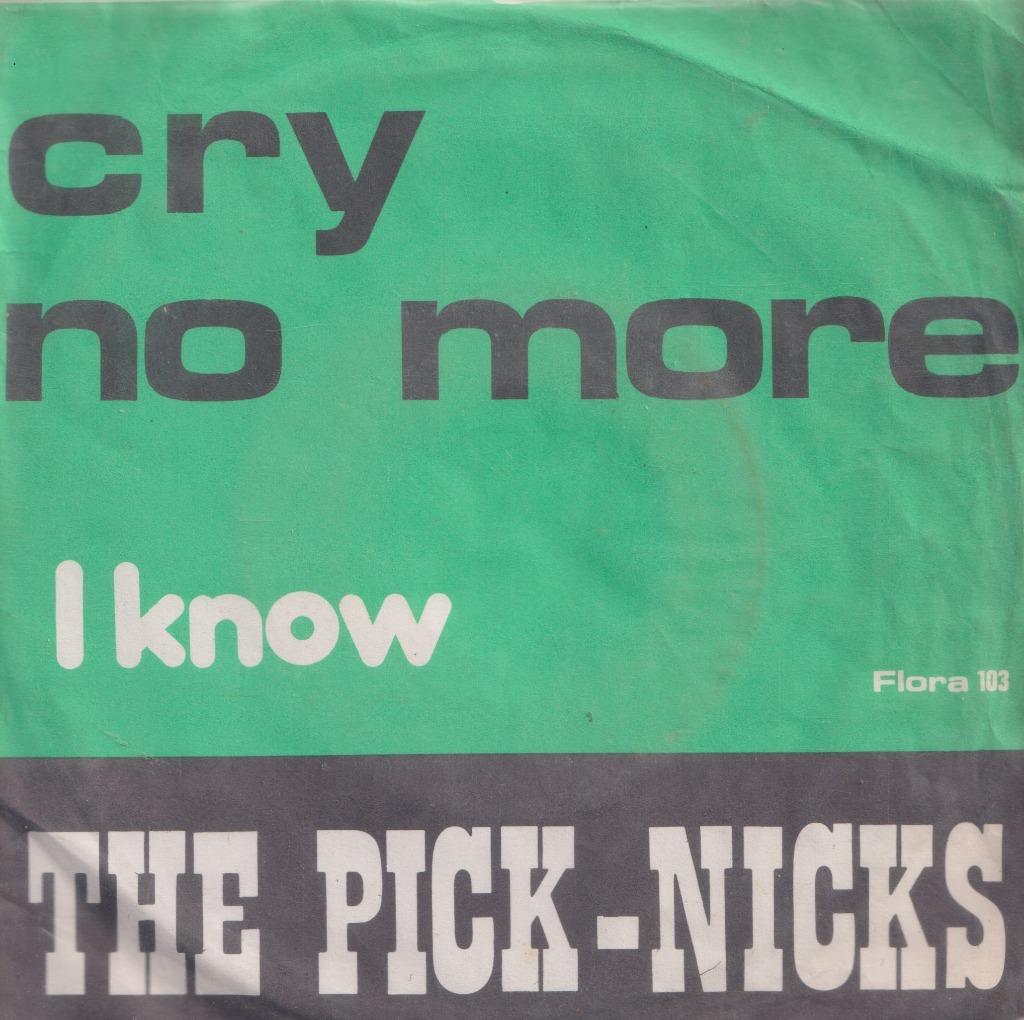 The Pick-Nicks – Cry no more / I know - Single, Cd's en Dvd's, Gebruikt, 7 inch, Single, Ophalen of Verzenden