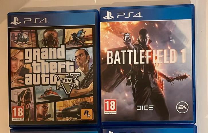 Playstation 4 - spelletjes, Ophalen