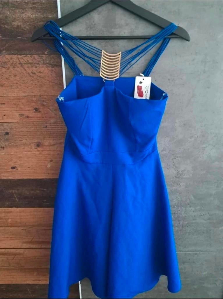 Gossip Blauwe Jurk, Blauw, Nieuw, Cocktailjurk, Ophalen of Verzenden