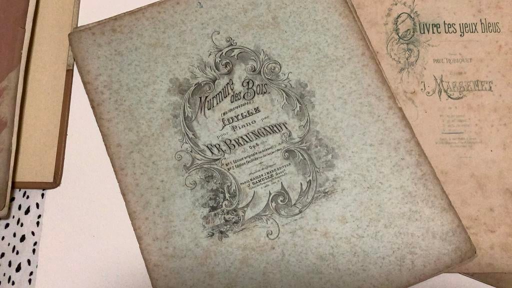 Lot oude partituren, Ophalen of Verzenden