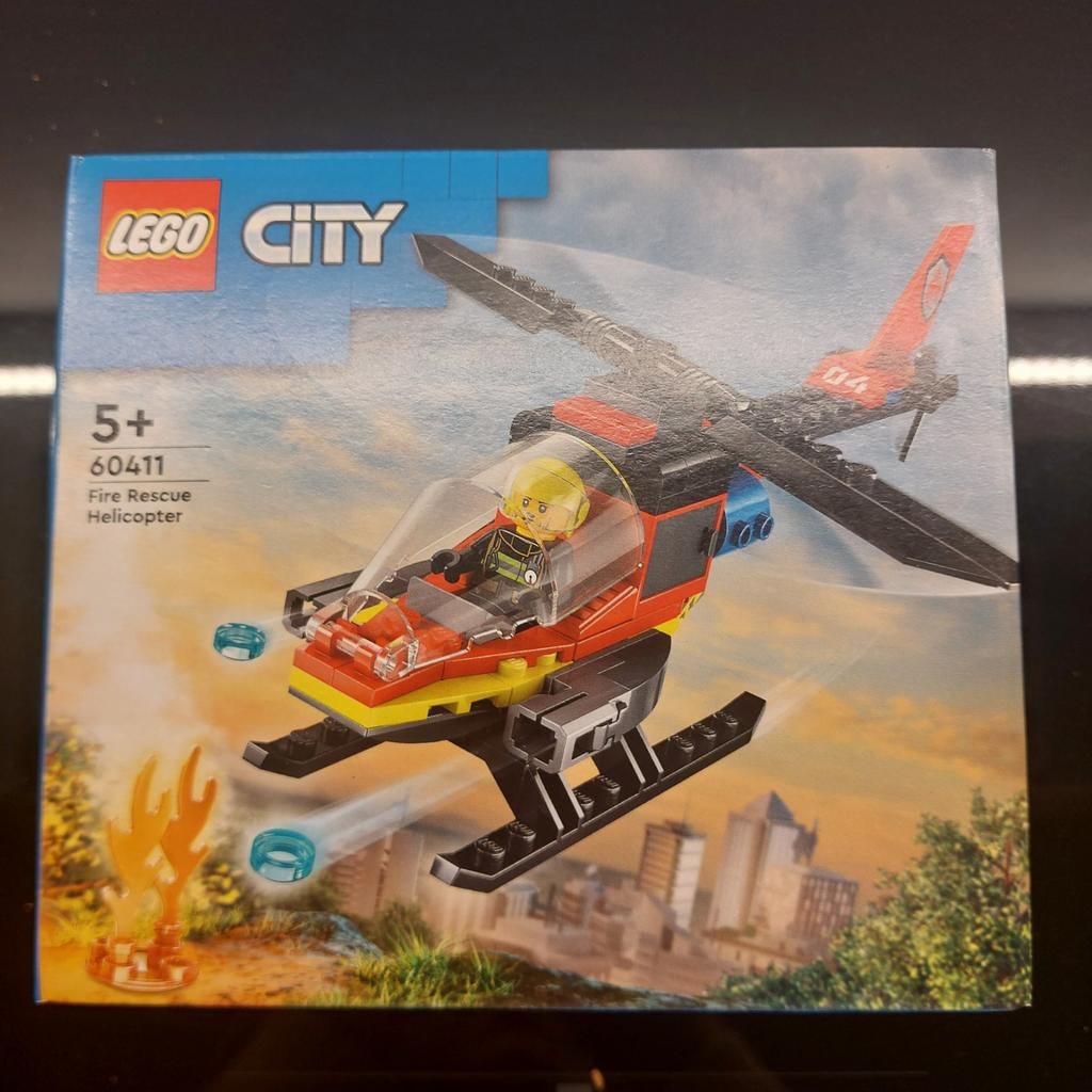 Lego city 60411 Brandweer helikopter NIEUW, Ophalen, Nieuw, Lego
