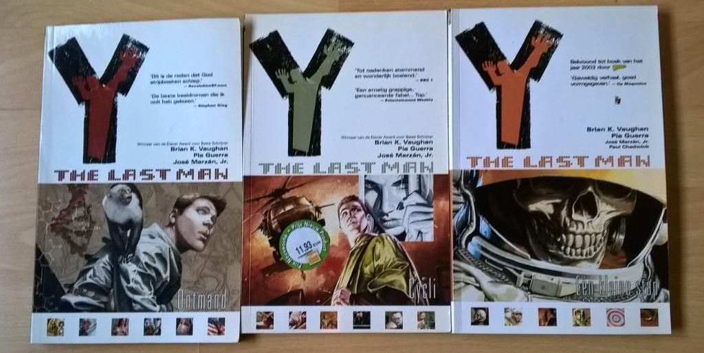 The last man -deel 1,2 & 3 - Nederlandstalige uitgaves, Ophalen of Verzenden, Zo goed als nieuw