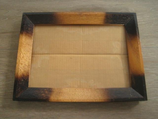 Set 4 rustieke kaders - lijsten 29,5 x 22,3 cm, Huis en Inrichting, Minder dan 50 cm, Gebruikt, Ophalen of Verzenden, Minder dan 50 cm